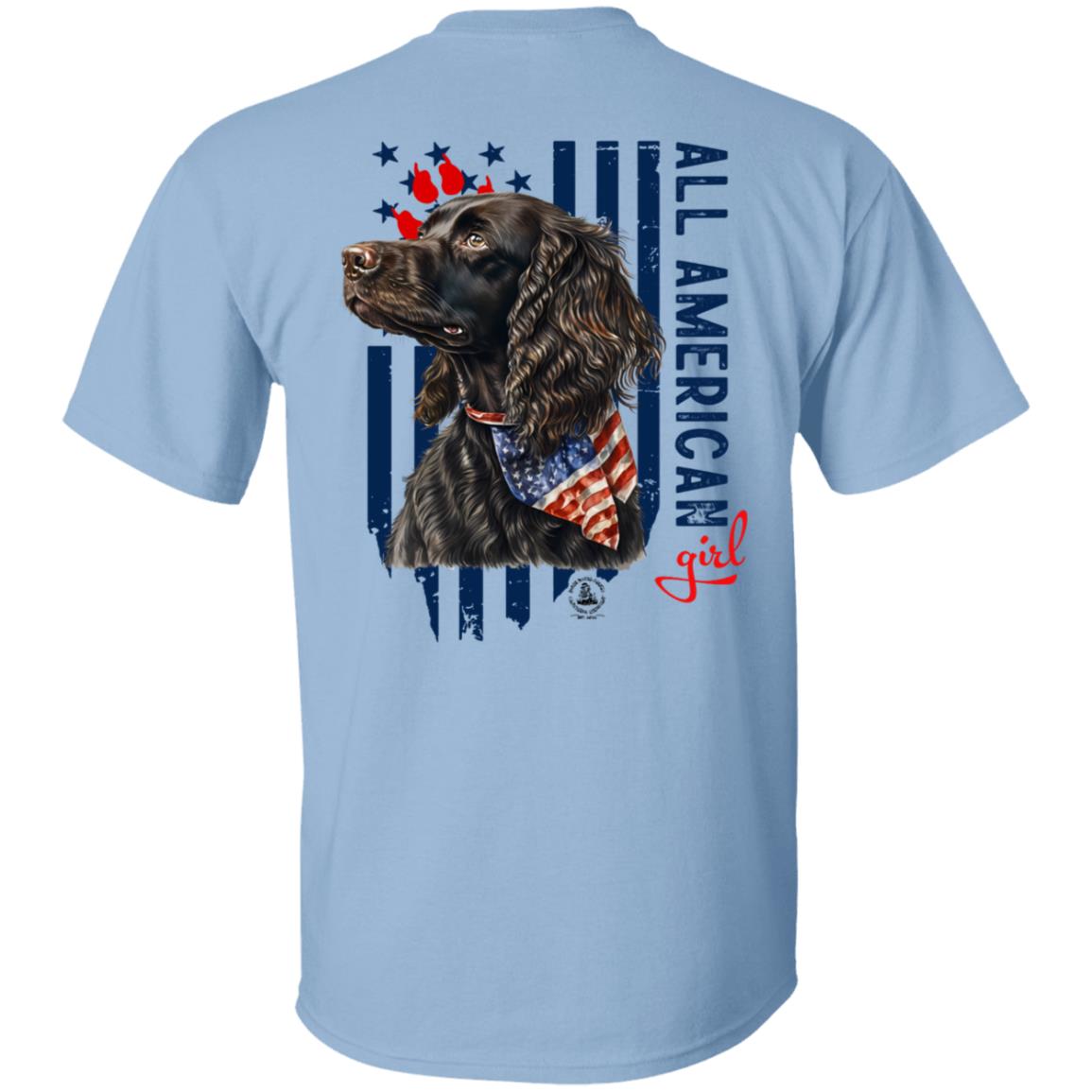 All American Short Sleeve Girl Boykin Spaniel
