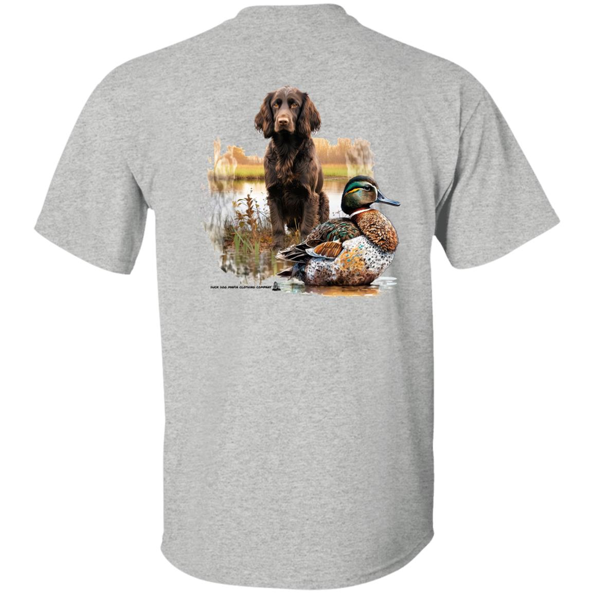 Boykin Spaniel On the Pond