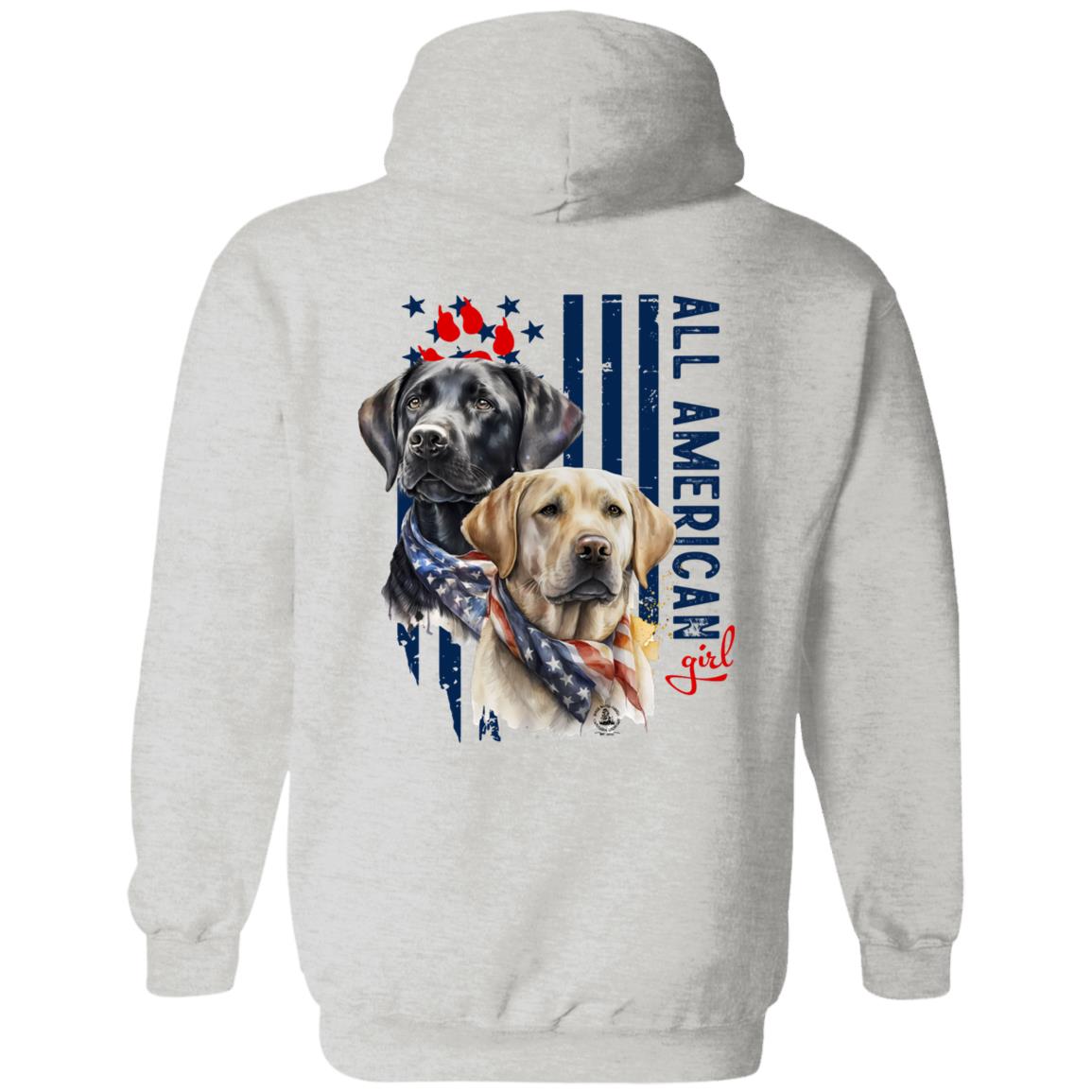 All American Girl Labrador Retrievers Hoodie