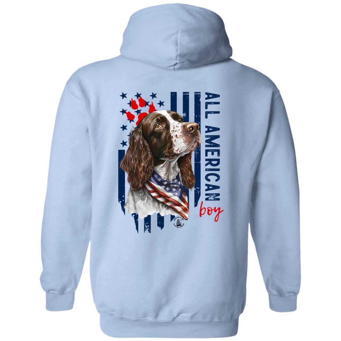 All American Boy Hoodie Springer Spaniel