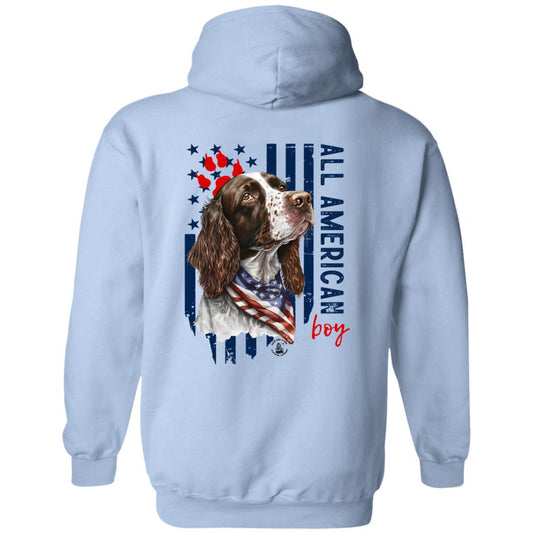 All American Boy Hoodie Springer Spaniel