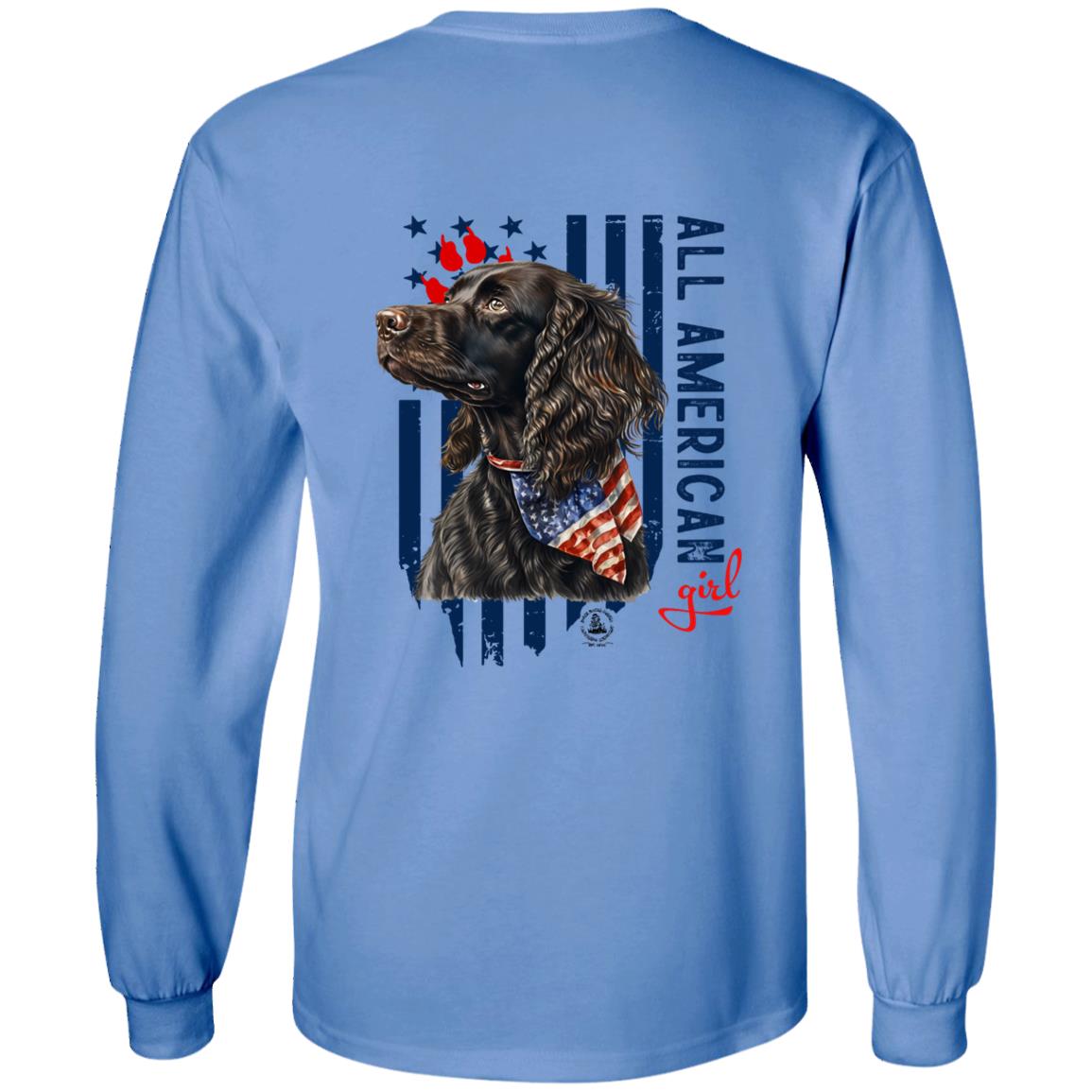 All American Long Sleeve Girl Boykin Spaniel