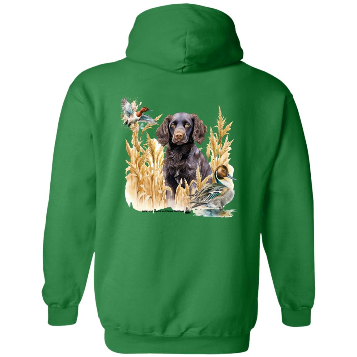 Boykin Spaniel and Pheasant