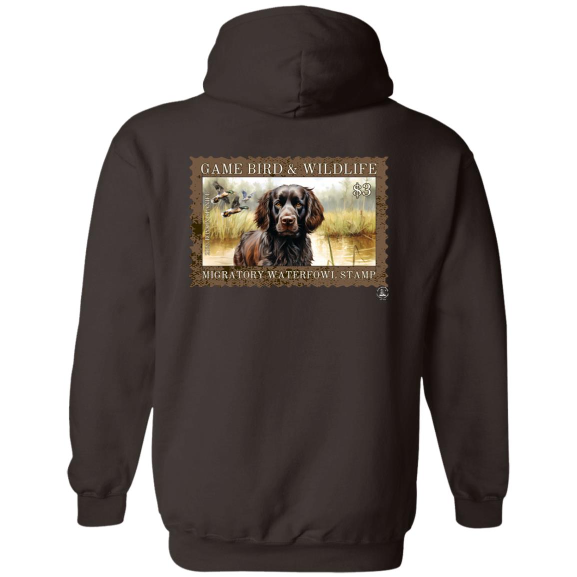Boykin Spaniel Migratory Waterfowl Stamp Hoodie