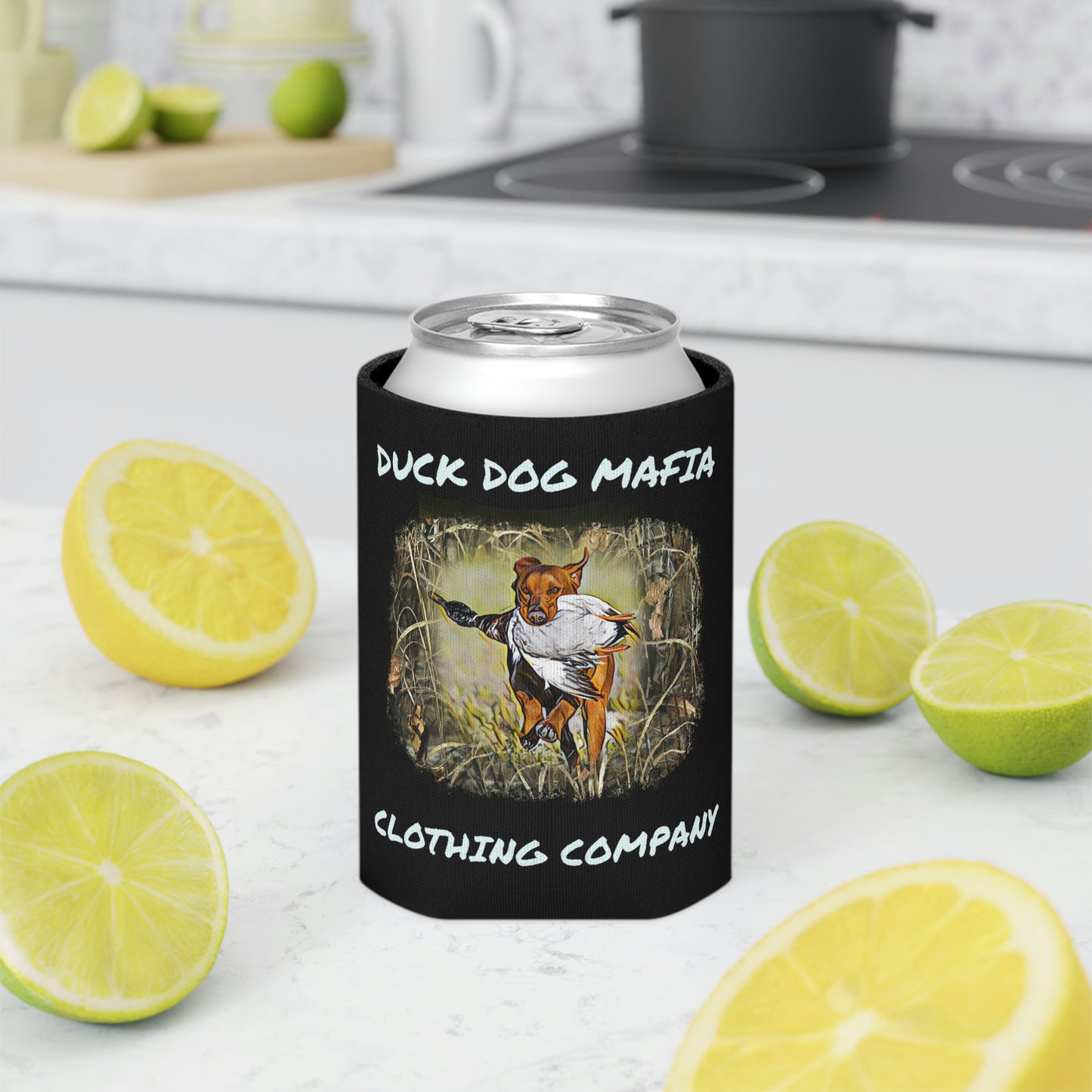 Duck Dog Mafia Ruger Koozie