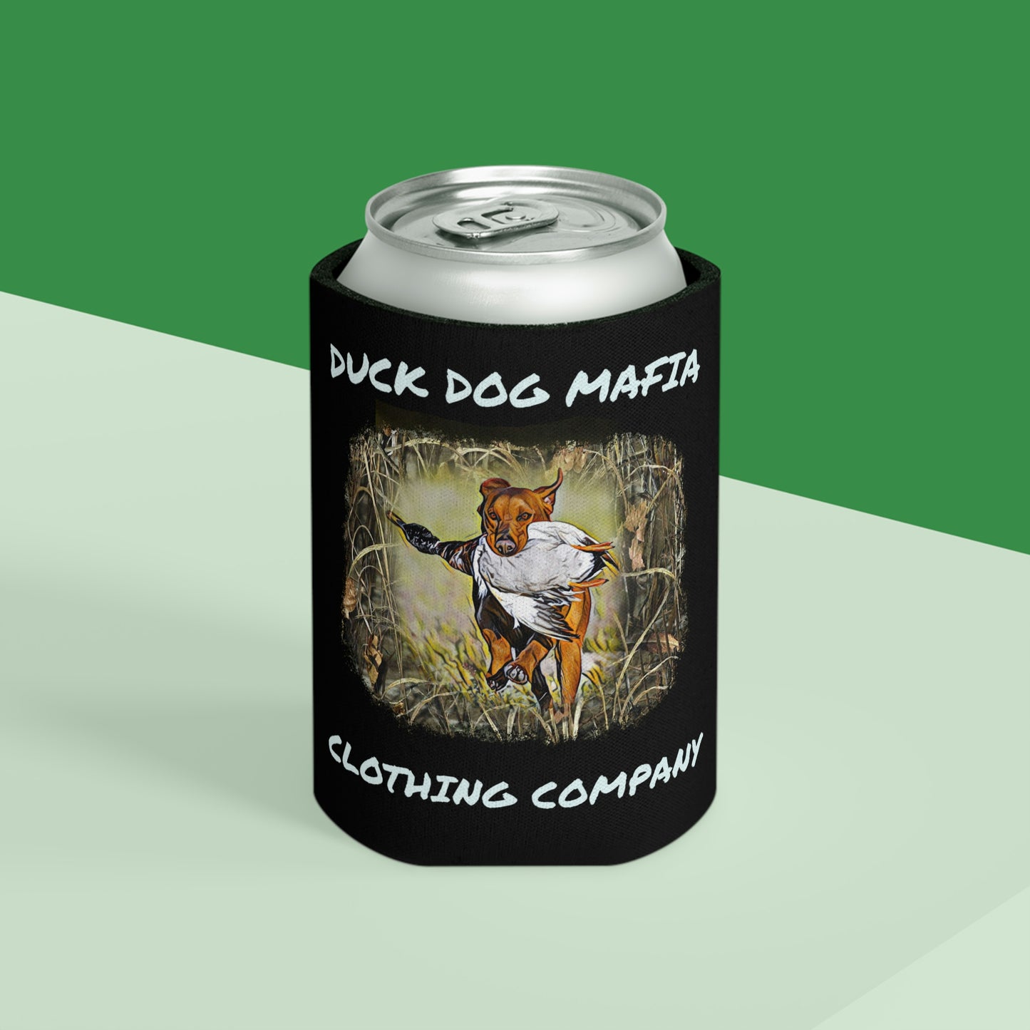 Duck Dog Mafia Ruger Koozie