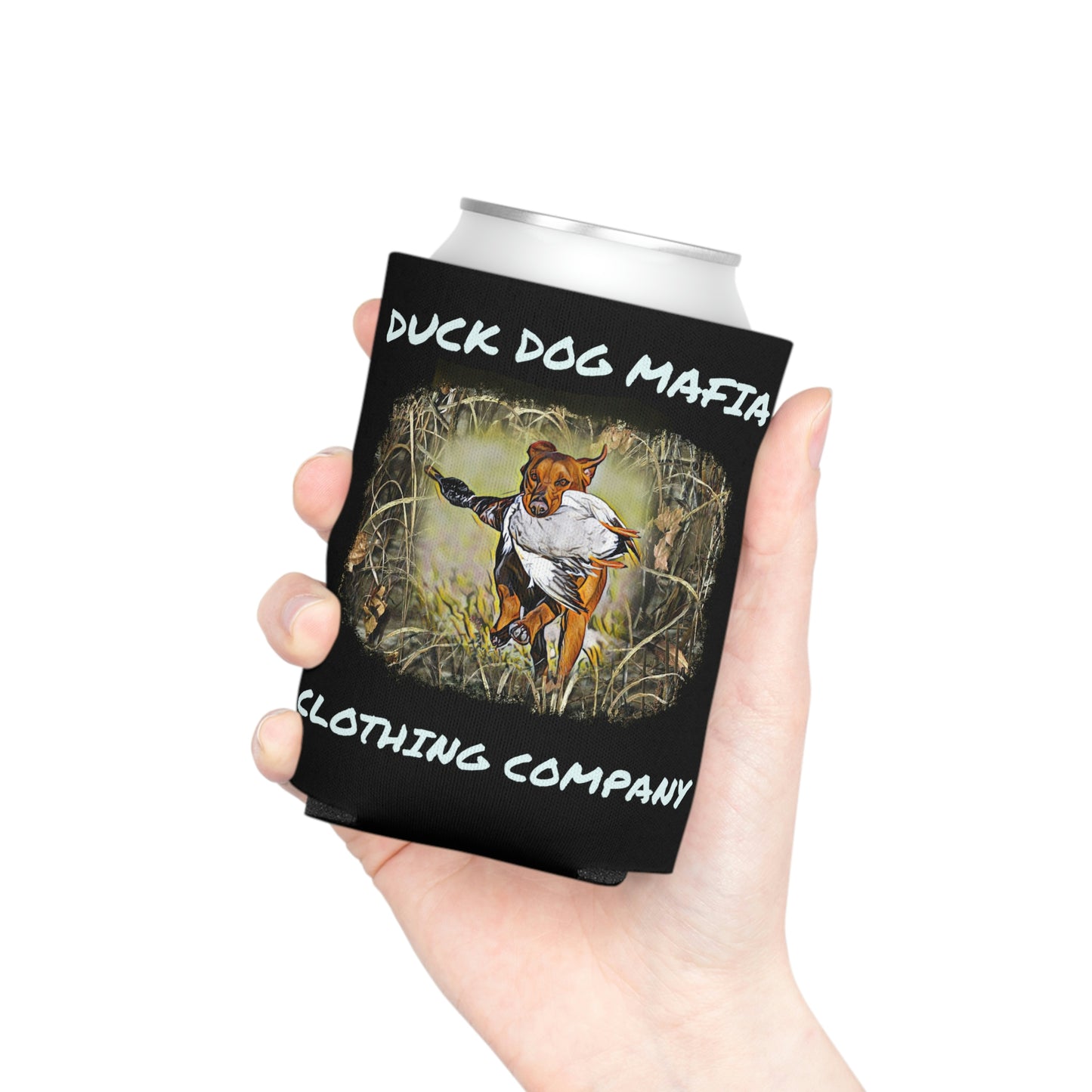 Duck Dog Mafia Ruger Koozie