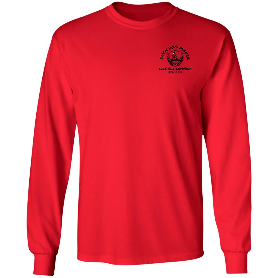Black Lab at Work - BlackLetting With DDM Logo Left Chest