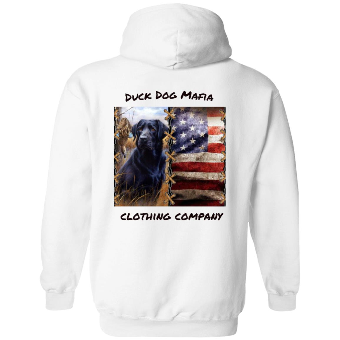 BLACK LAB / AMERICAN FLAG BLACK LETTING