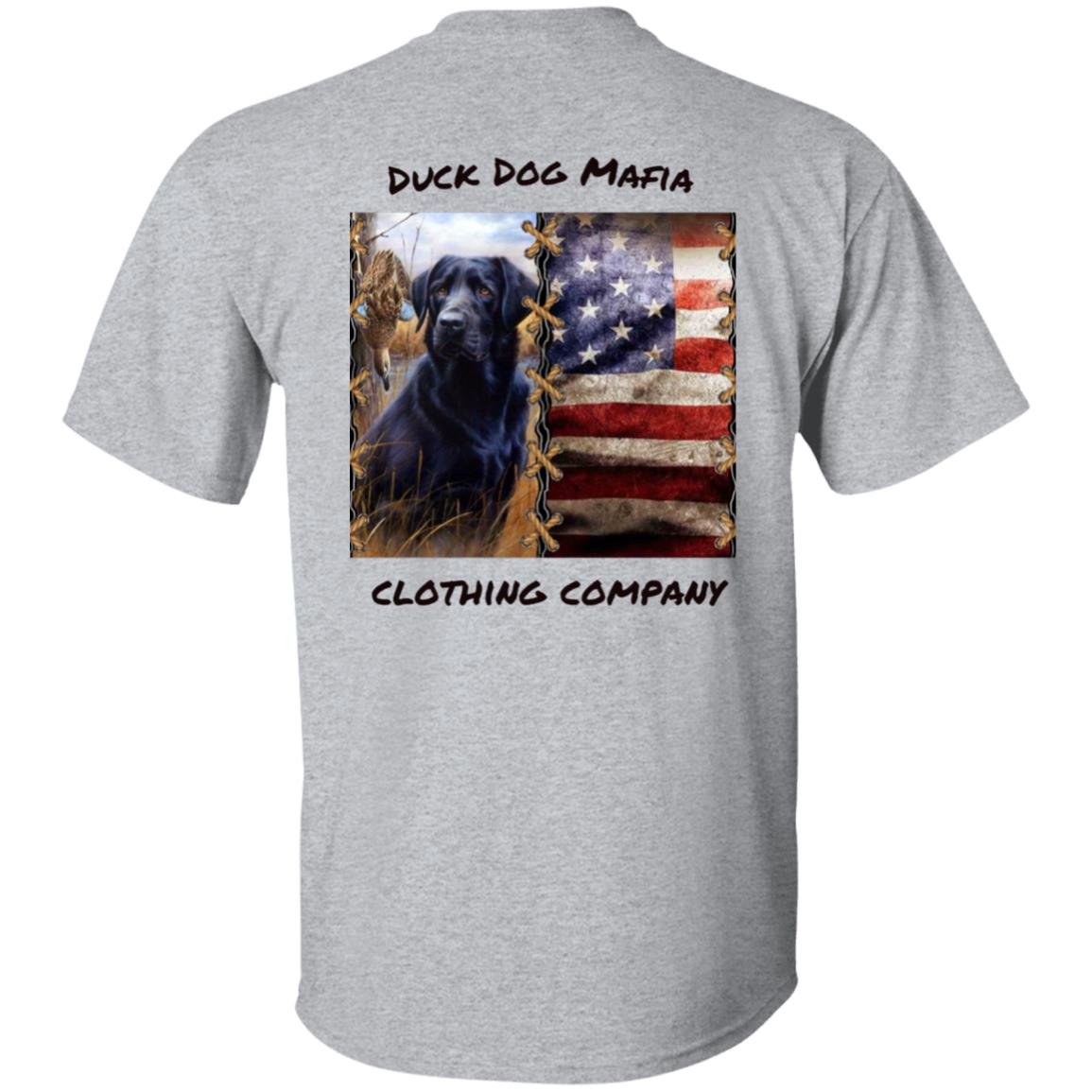 BLACK LAB / MERICAN FLAG BLACK LETTING