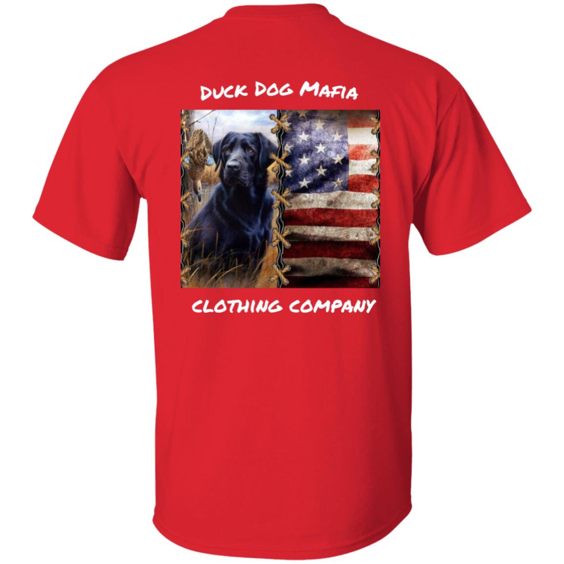 BLACK LAB / MERICAN FLAG WHITE LETTING
