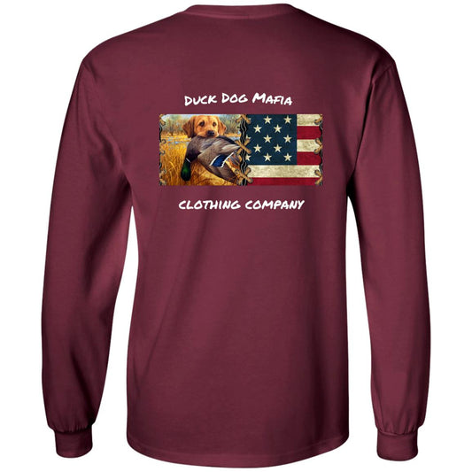 YELLOW LAD / AMERICAN FLAG WHITE LETTERING