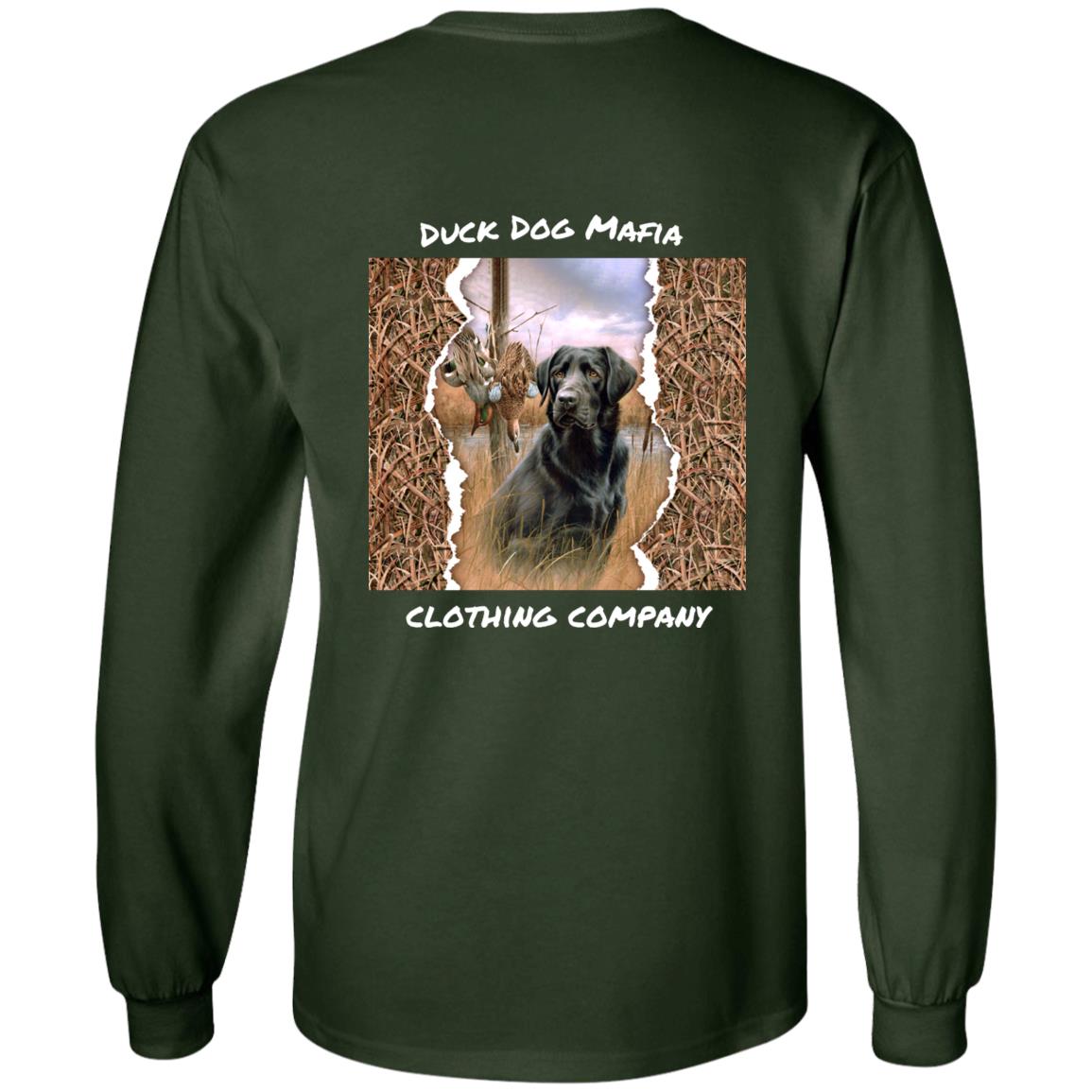 BLACK LAB / SHADOW GRASS CAMO WHITE LETTING