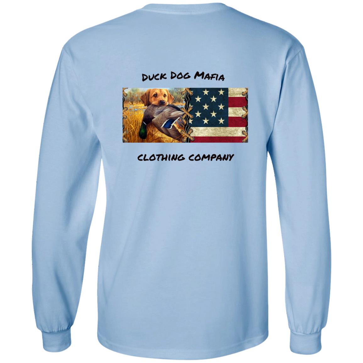 YELLOW LAD / AMERICAN FLAG BLACK LETTERING