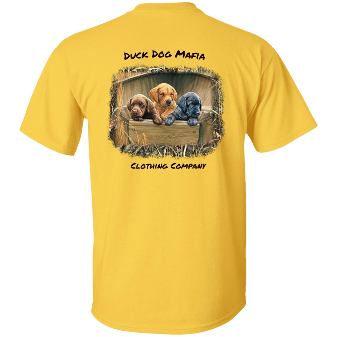 CHOC / YELLOW / BLACK PUPPIES BLACK LETTING