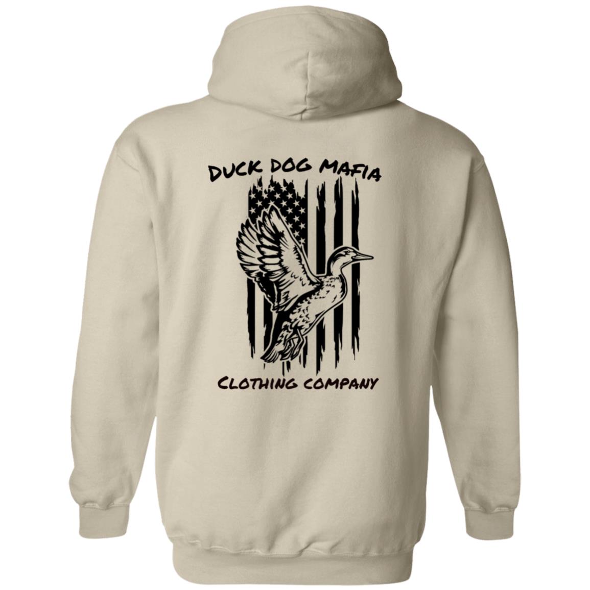 Dog Dog Mafia  American Flag Duck Black?Letting
