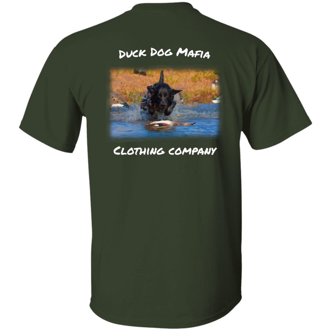 Black Lab at Work - White Letting