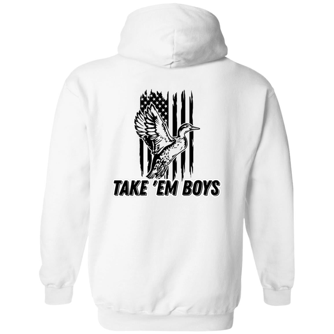 American Flag TAKE 'EM BOYS Black Letting DDMCC Logo Left Chest