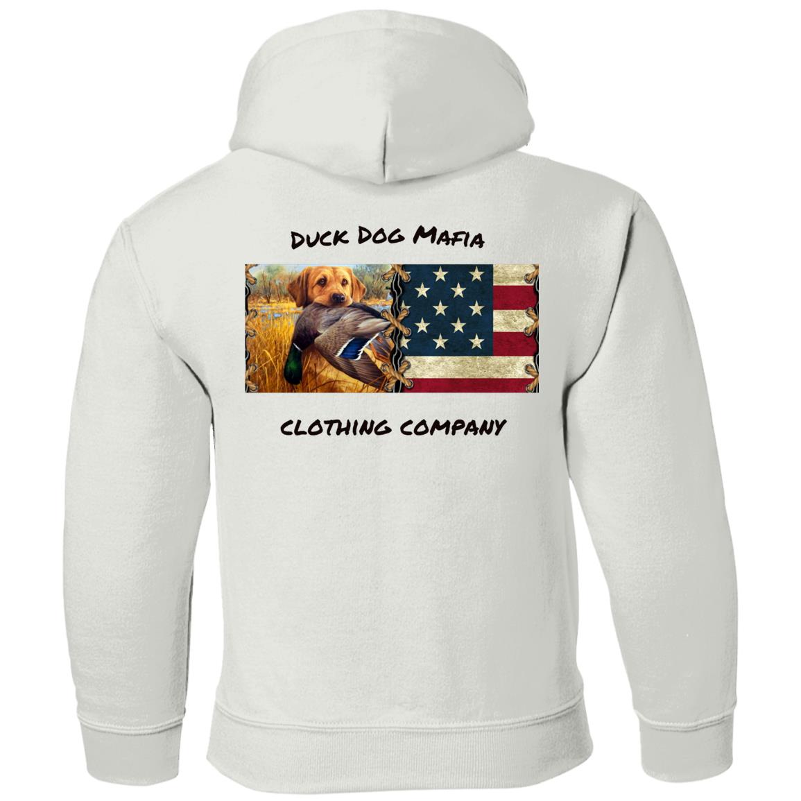 YELLOW LAD / AMERICAN FLAG BLACK LETTERING