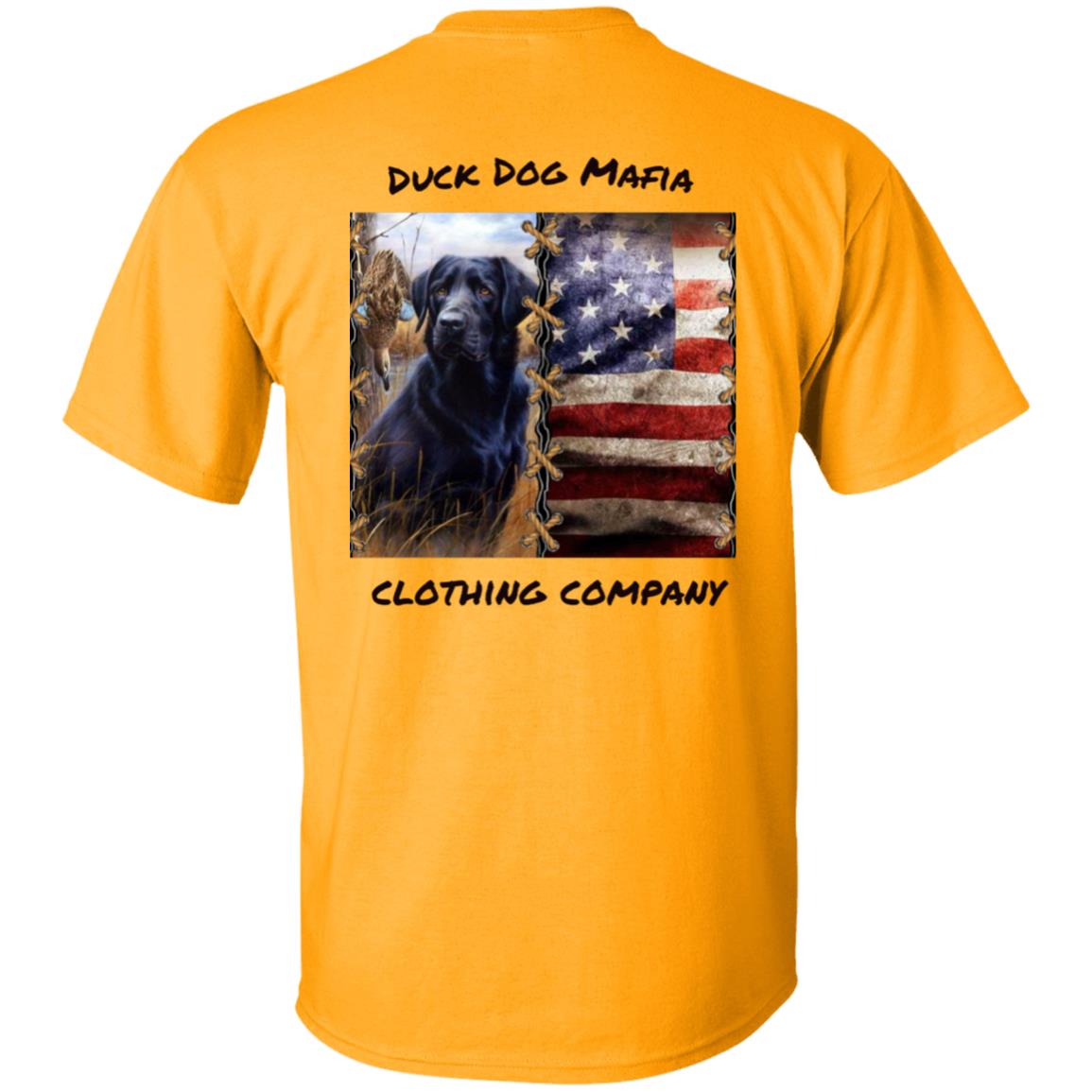 BLACK LAB / MERICAN FLAG BLACK LETTING
