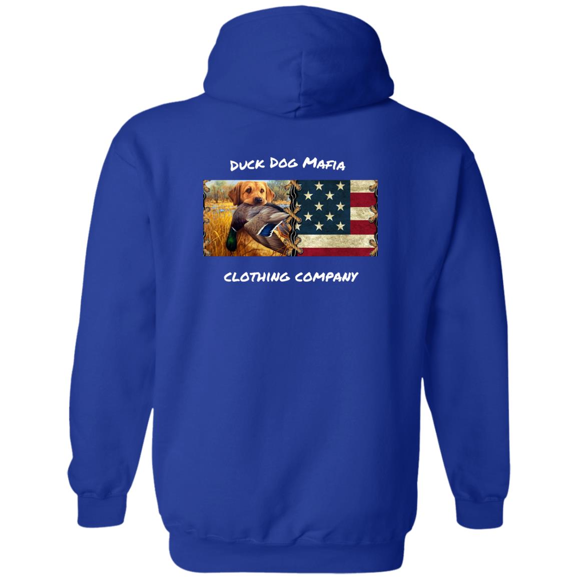 YELLOW LAB / AMERICAN FLAG
