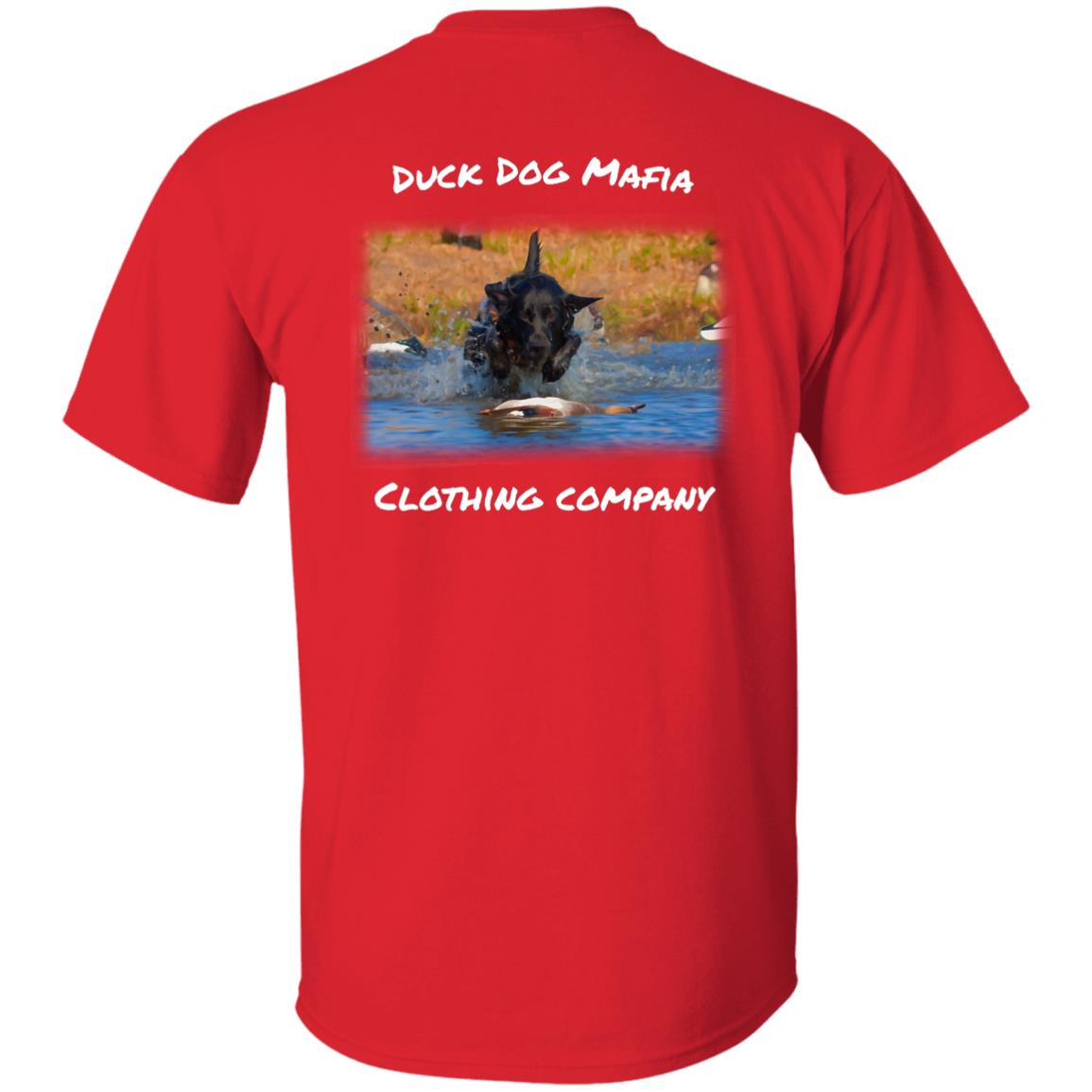 Black Lab at Work - White Letting
