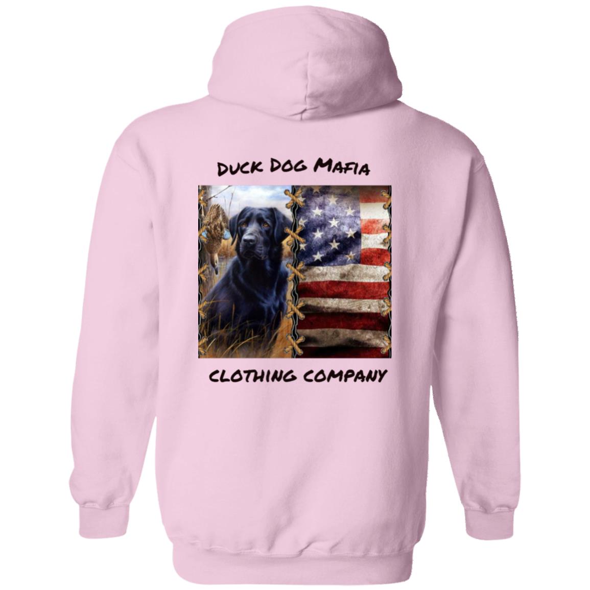 BLACK LAB / AMERICAN FLAG BLACK LETTING