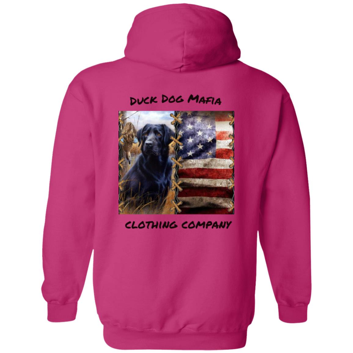 BLACK LAB / AMERICAN FLAG BLACK LETTING