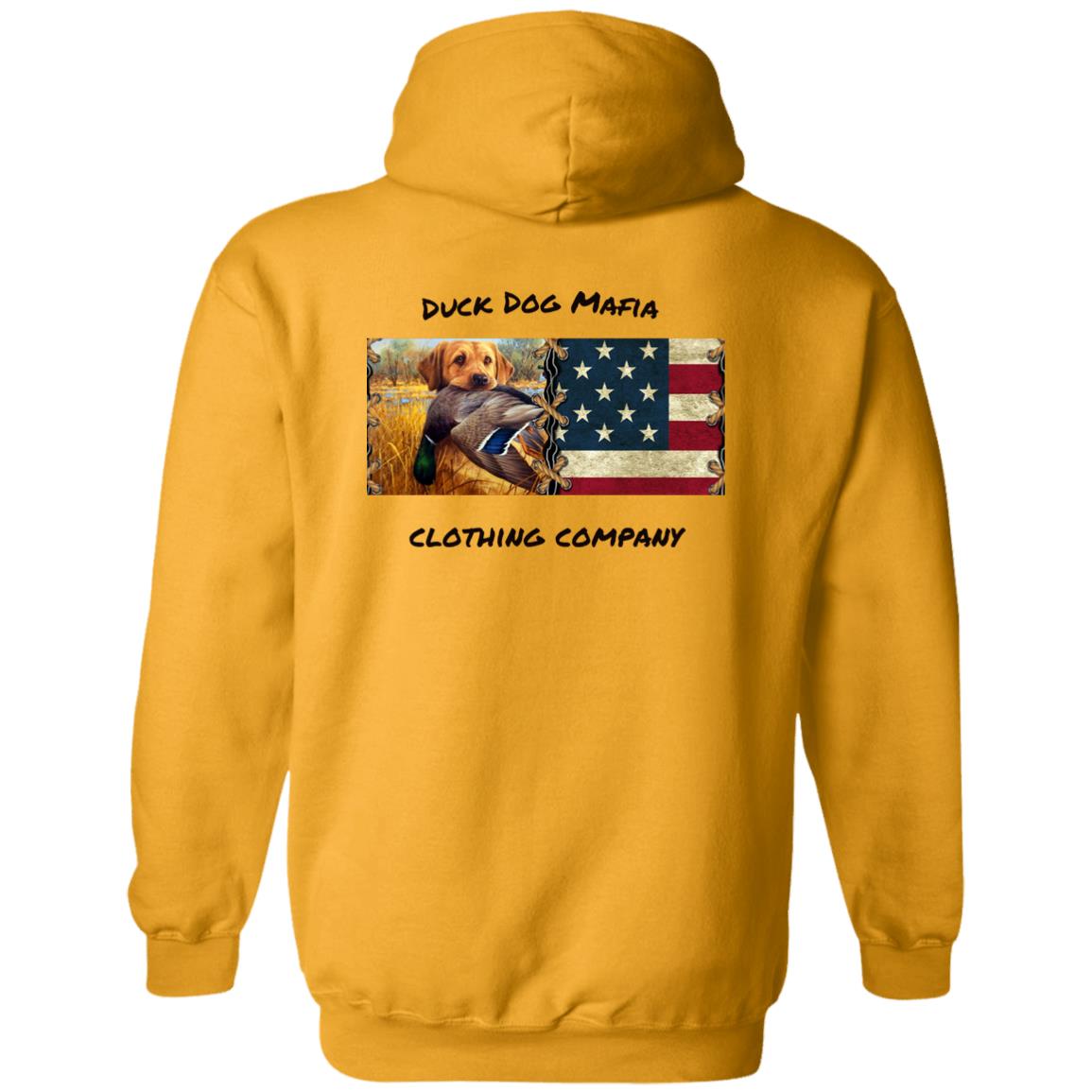 YELLOW LAD / AMERICAN FLAG BLACK LETTERING