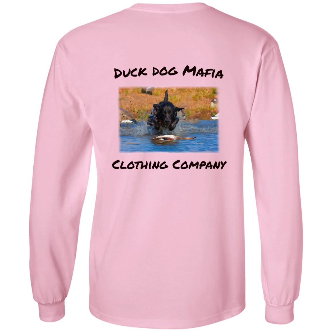Black Lab at Work - BlackLetting With DDM Logo Left Chest