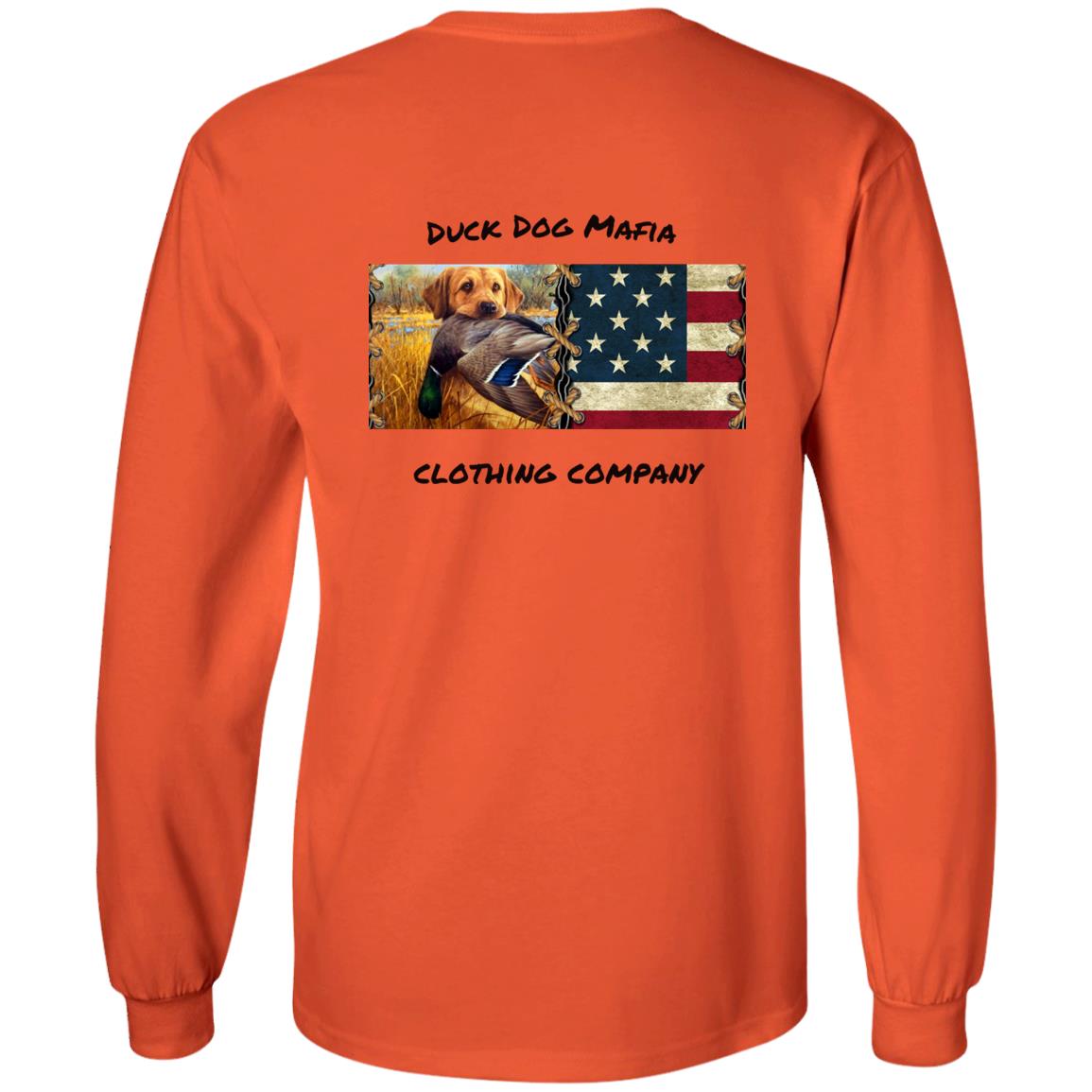 YELLOW LAD / AMERICAN FLAG BLACK LETTERING