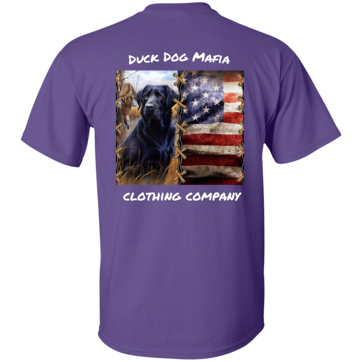 BLACK LAB / MERICAN FLAG WHITE LETTING