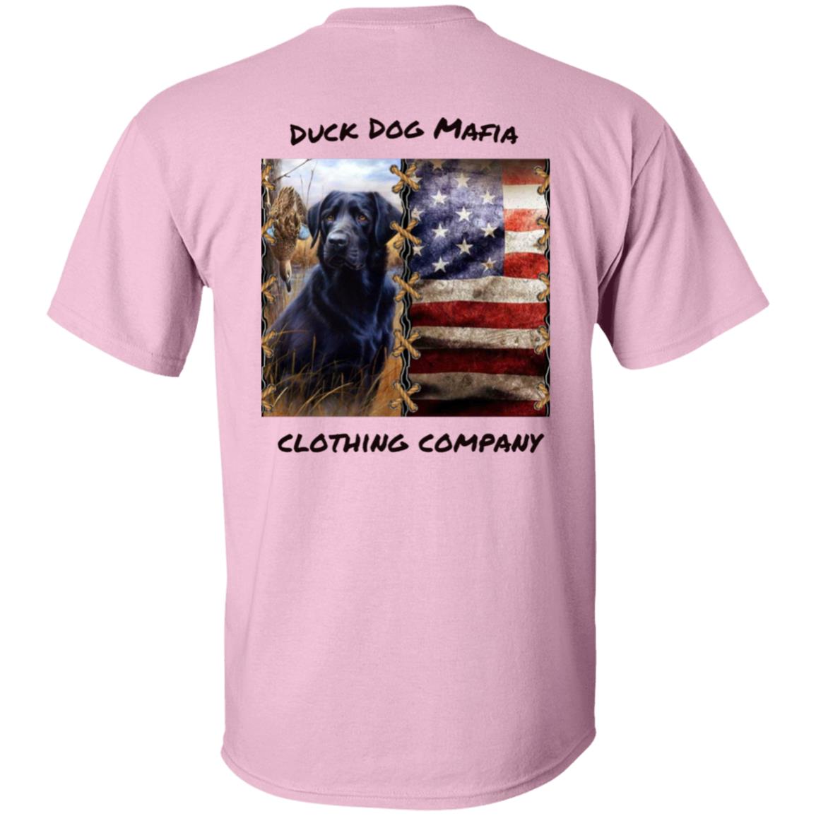 BLACK LAB / MERICAN FLAG BLACK LETTING