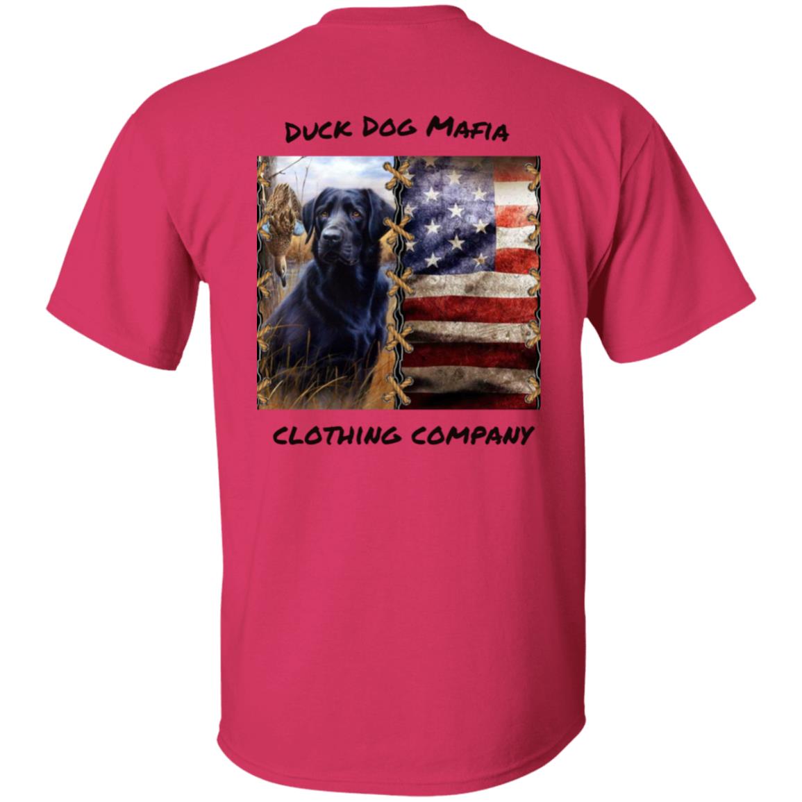 BLACK LAB / MERICAN FLAG BLACK LETTING