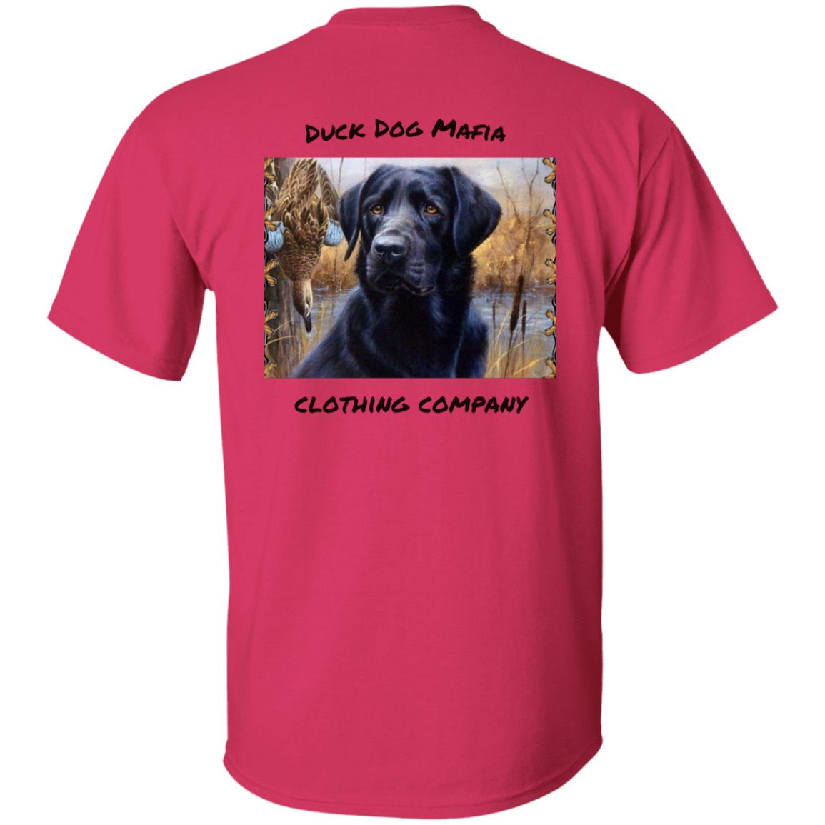 BLACK LAB  FLAG BLACK LETTING