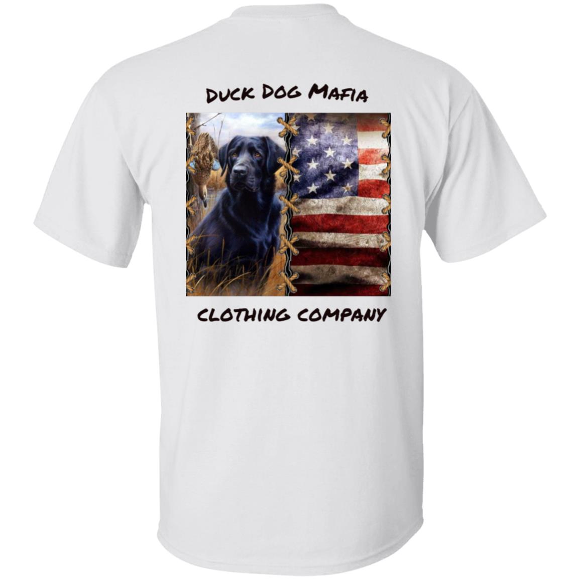 BLACK LAB / MERICAN FLAG BLACK LETTING