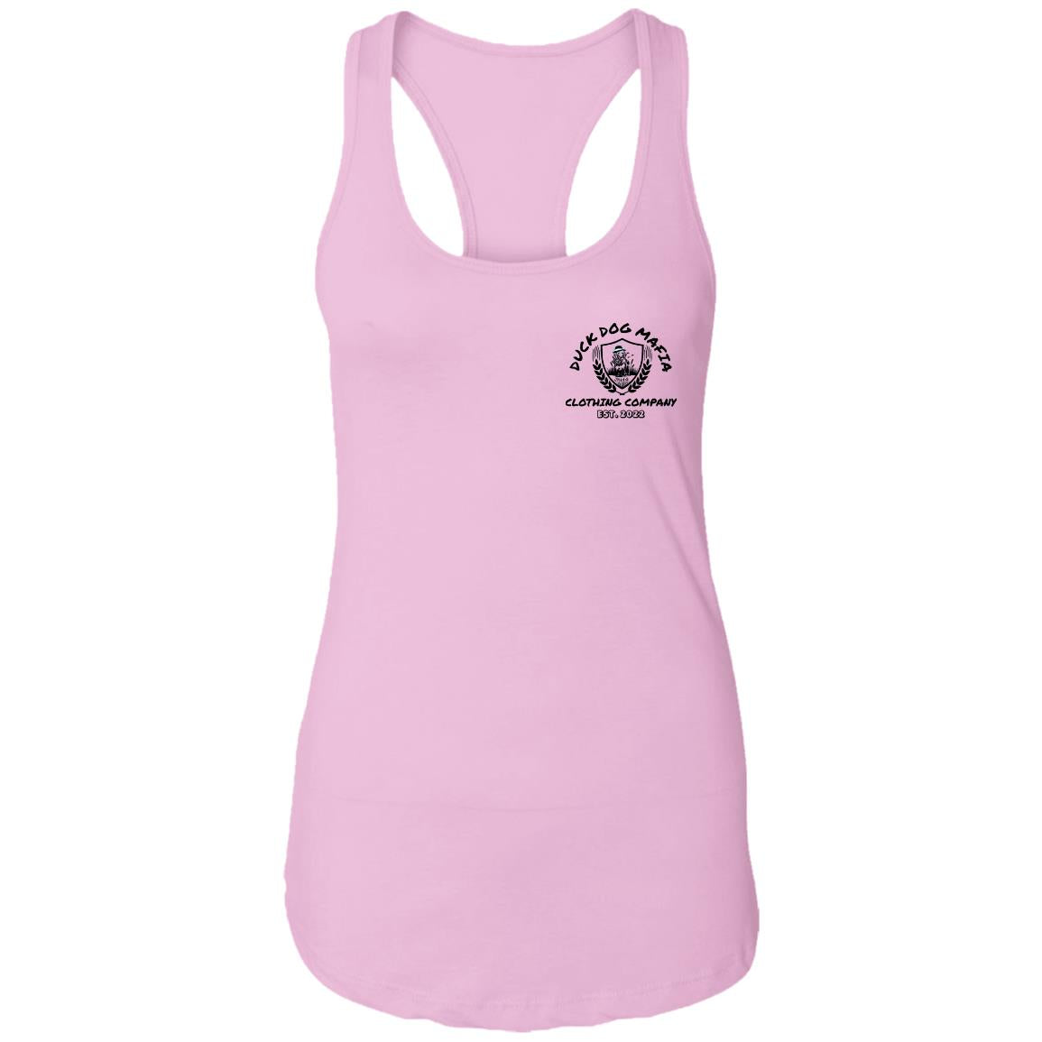 DDM EVERYONE LOVES CHOCOLATE  Ladies Ideal Racerback Tank