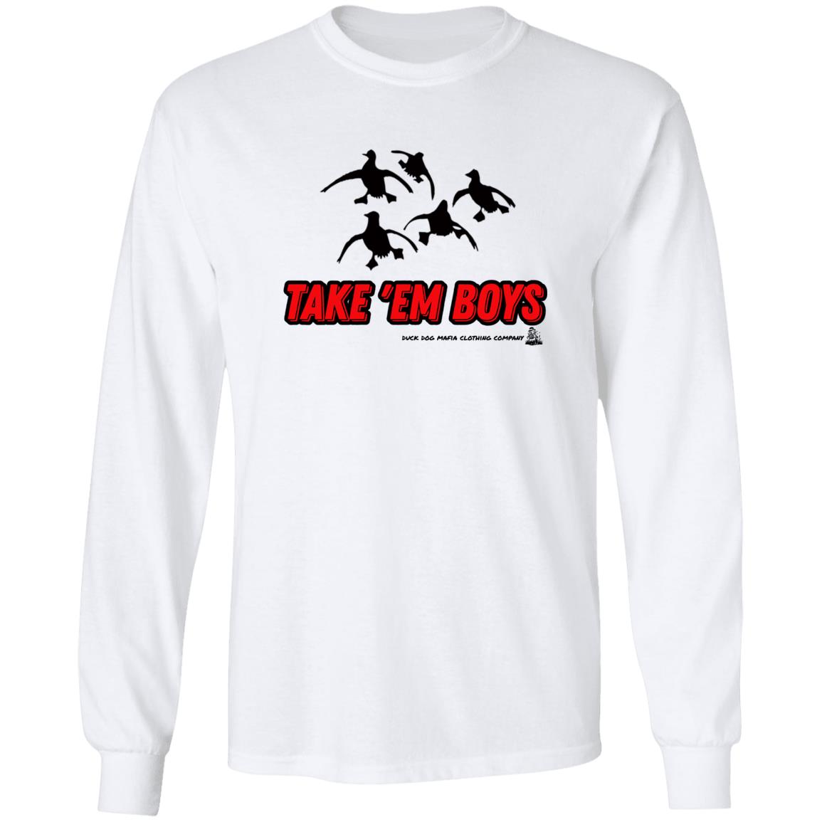 Feet Hanging TAKE 'EM BOYS Long Sleeve