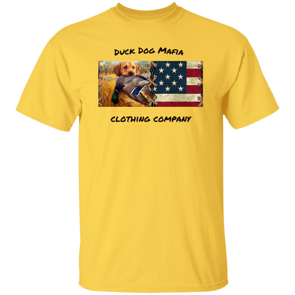 YELLOW LAD / AMERICAN FLAG BLACK LETTERING
