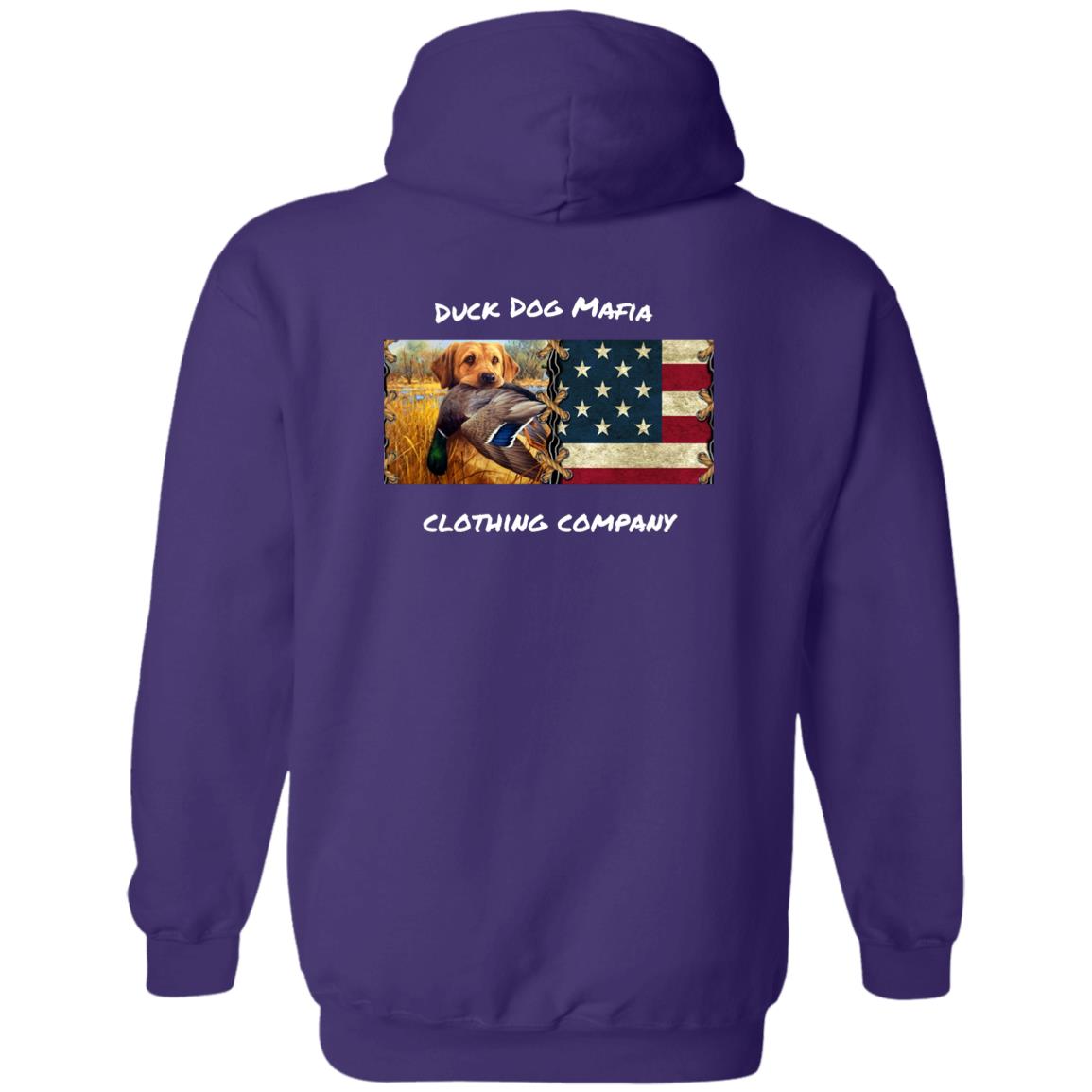 YELLOW LAB / AMERICAN FLAG