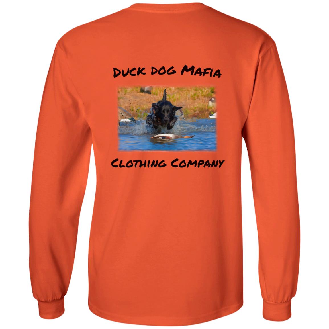 Black Lab at Work - BlackLetting With DDM Logo Left Chest