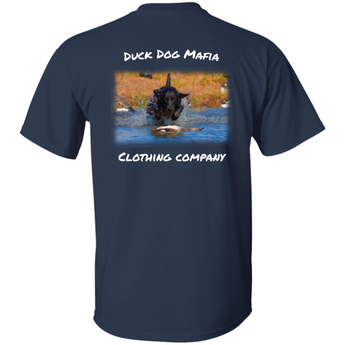Black Lab at Work - White Letting