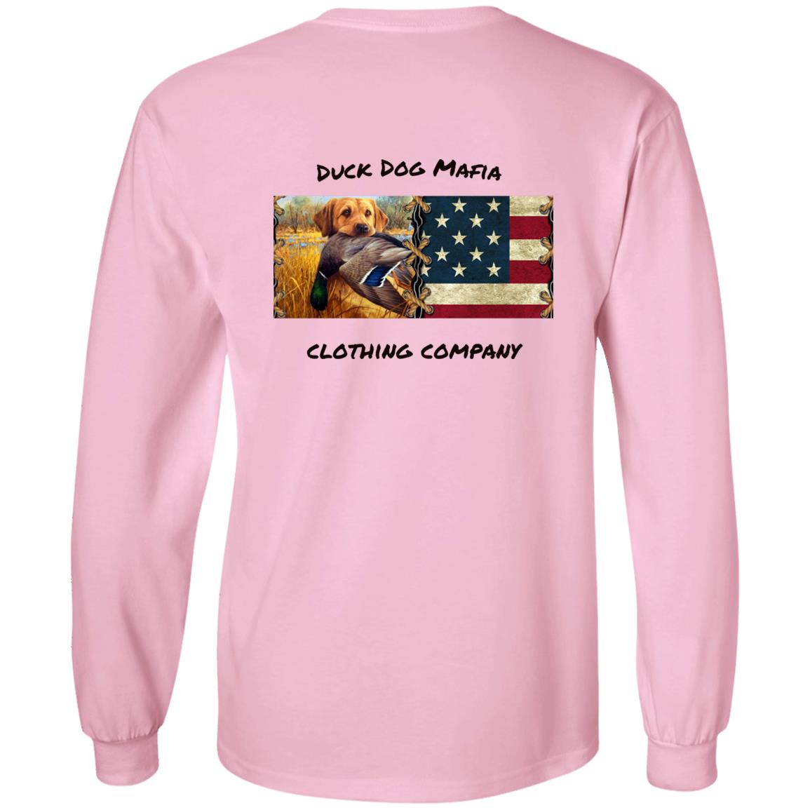 YELLOW LAD / AMERICAN FLAG BLACK LETTERING