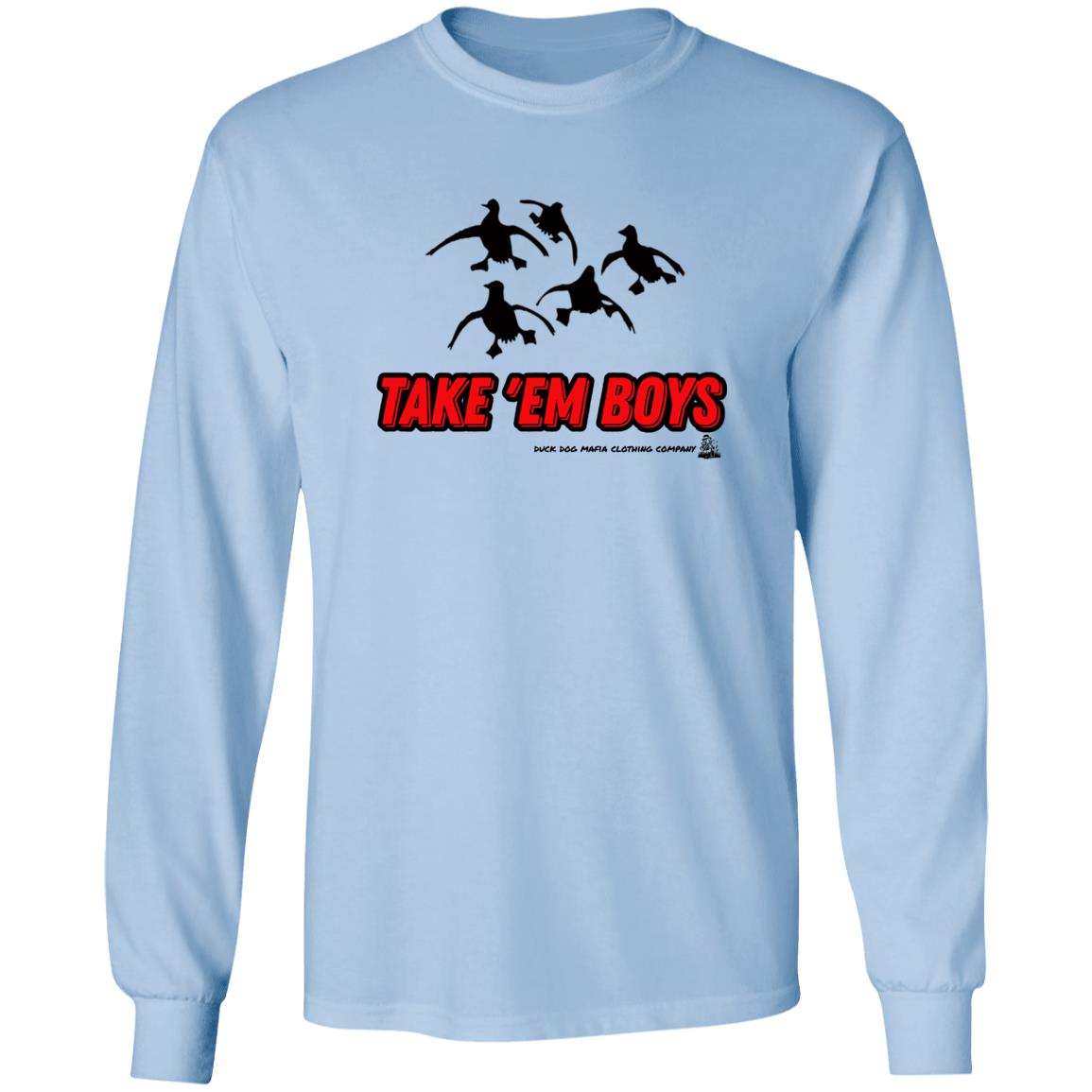 Feet Hanging TAKE 'EM BOYS Long Sleeve