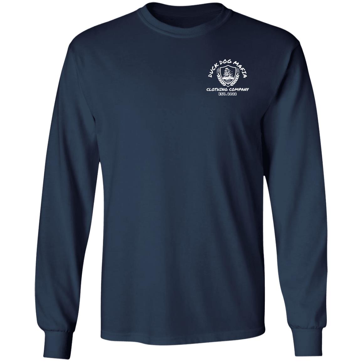 Black Lab at Work - White Letting With DDM Logo Left Chest
