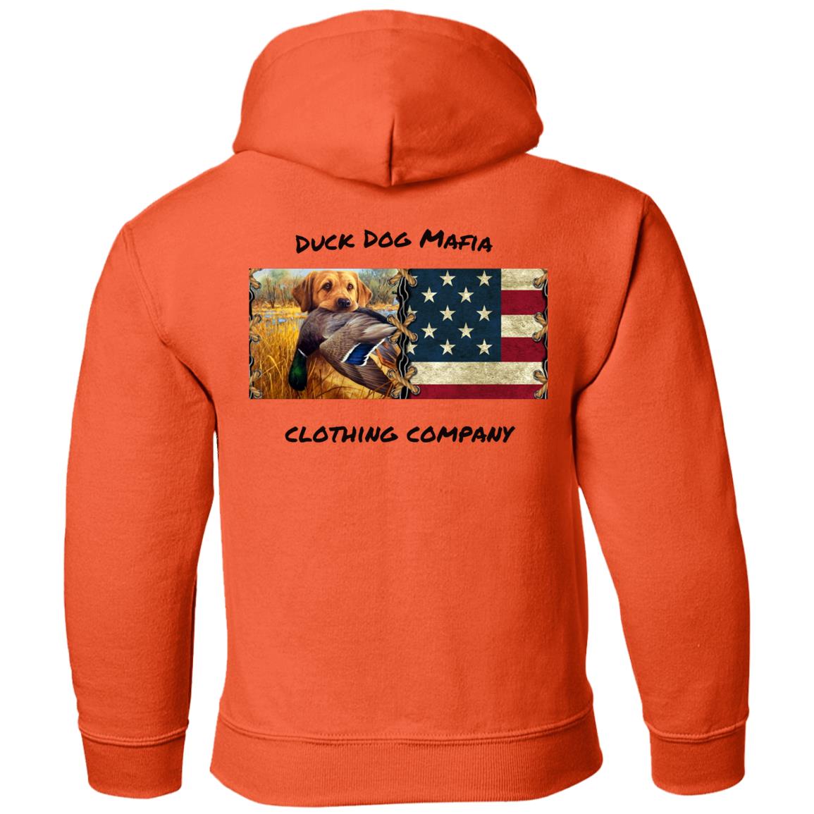 YELLOW LAD / AMERICAN FLAG BLACK LETTERING
