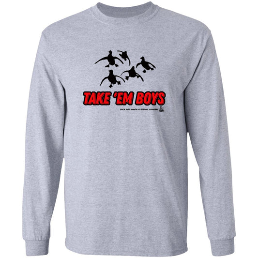Feet Hanging TAKE 'EM BOYS Long Sleeve