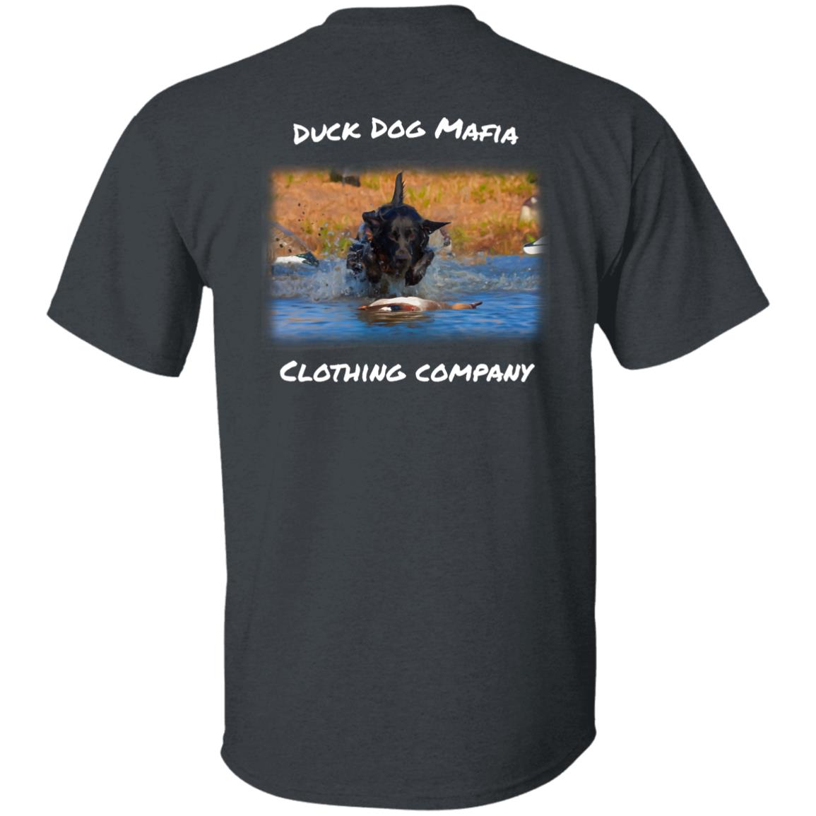 Black Lab at Work - White Letting