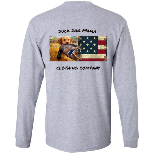 YELLOW LAD / AMERICAN FLAG BLACK LETTERING