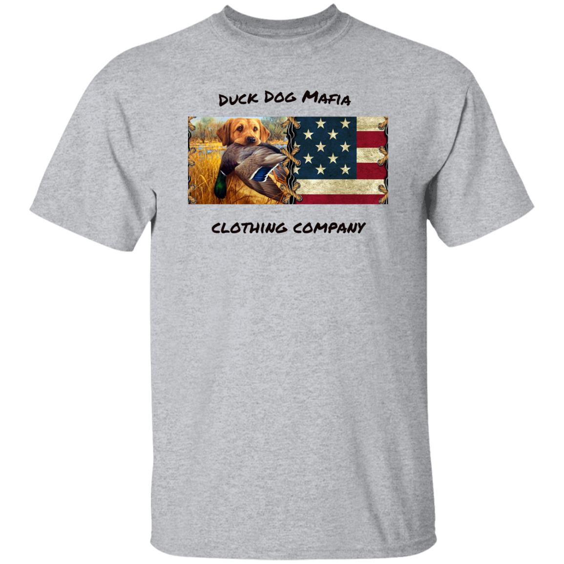 YELLOW LAD / AMERICAN FLAG BLACK LETTERING